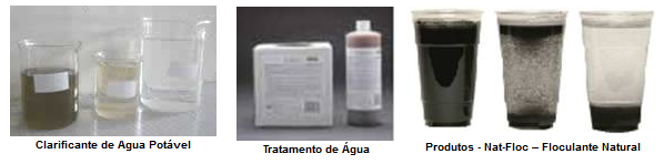 Etapas do Tratamento da água com Natfloc Etapas do Tratamento da água com Natfloc