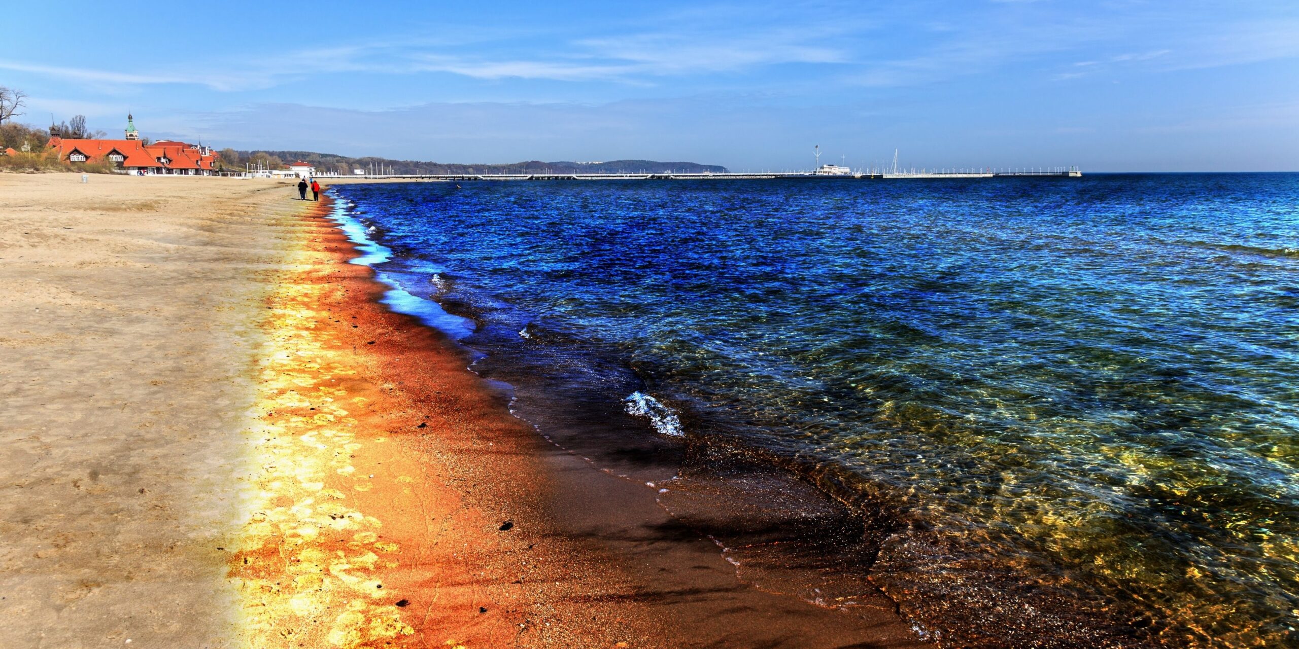 Poluição causada por derrame de Óleo nas Praias