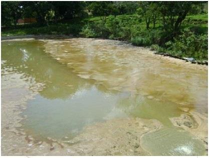 Lagoa com Excesso de Lodo e mau odor