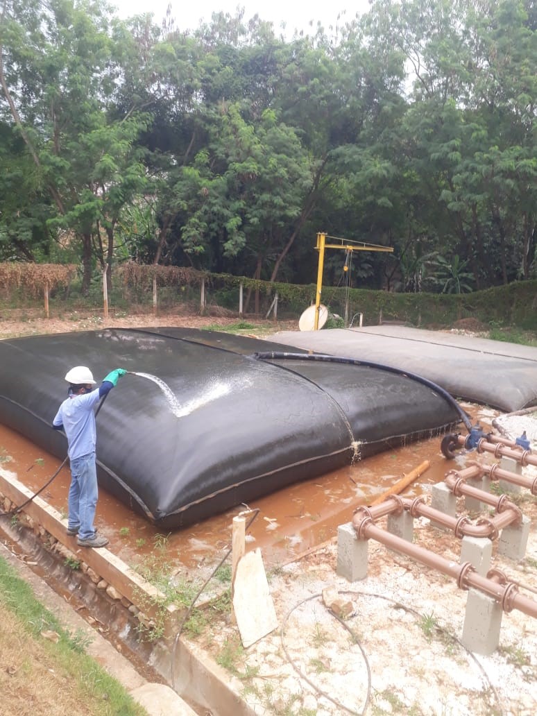 Uso de Bag Geotêxtil para Tratamento de Efluente Têxtil